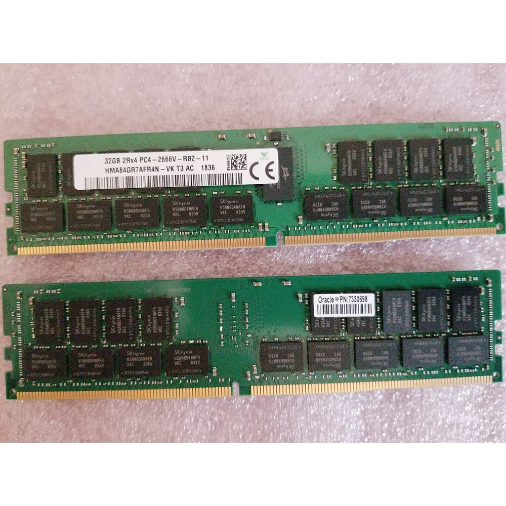 Para SK Hynix RAM 32G 2RX4 PC4-2666V 32GB DDR4 REG RDIMM de Memória do Servidor de Alta Qualidade Navio Rápido