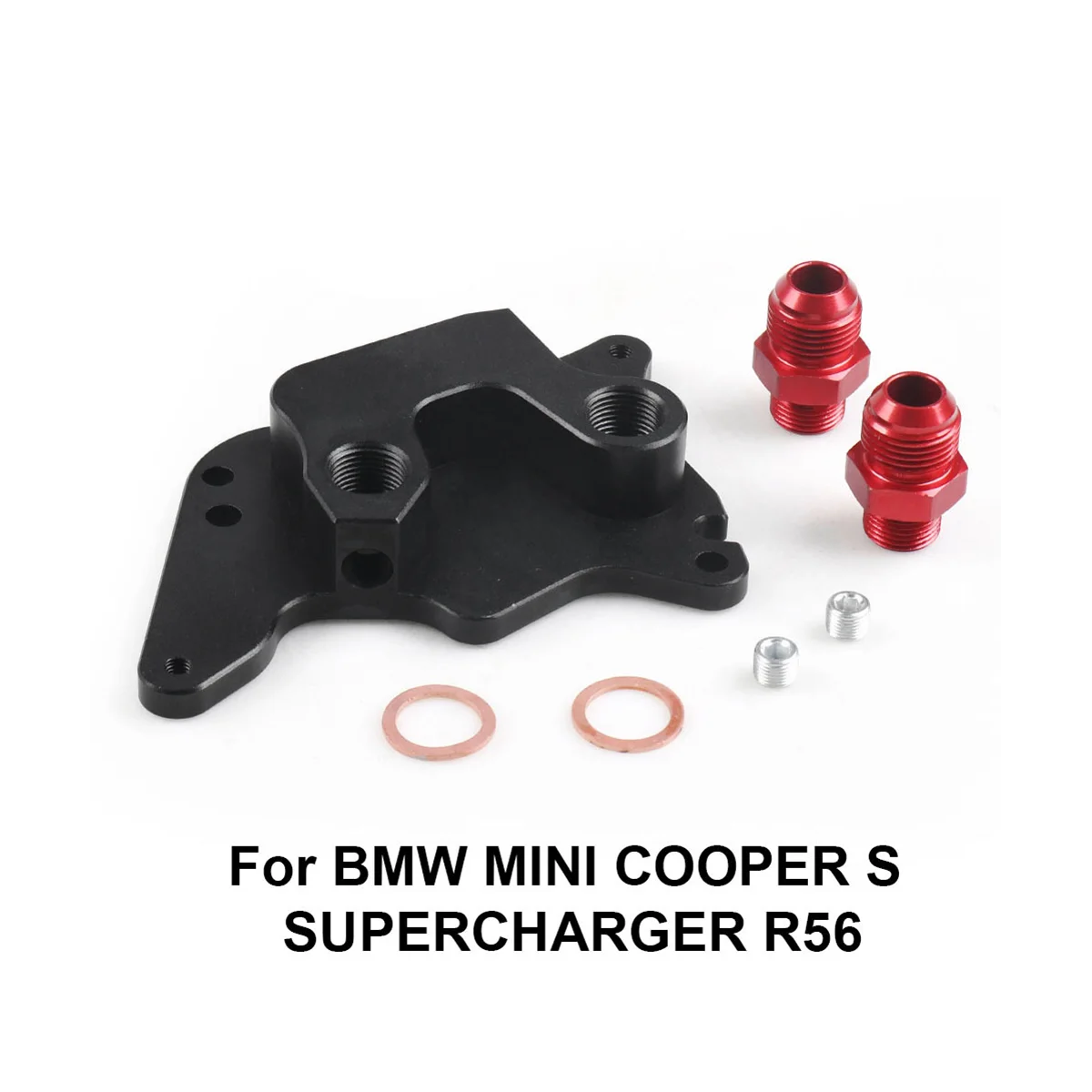 Carro Bolo de Óleo o Filtro de Óleo do Adaptador Turbocompressor Cooler Conector para BMW Mini Cooper S TR56