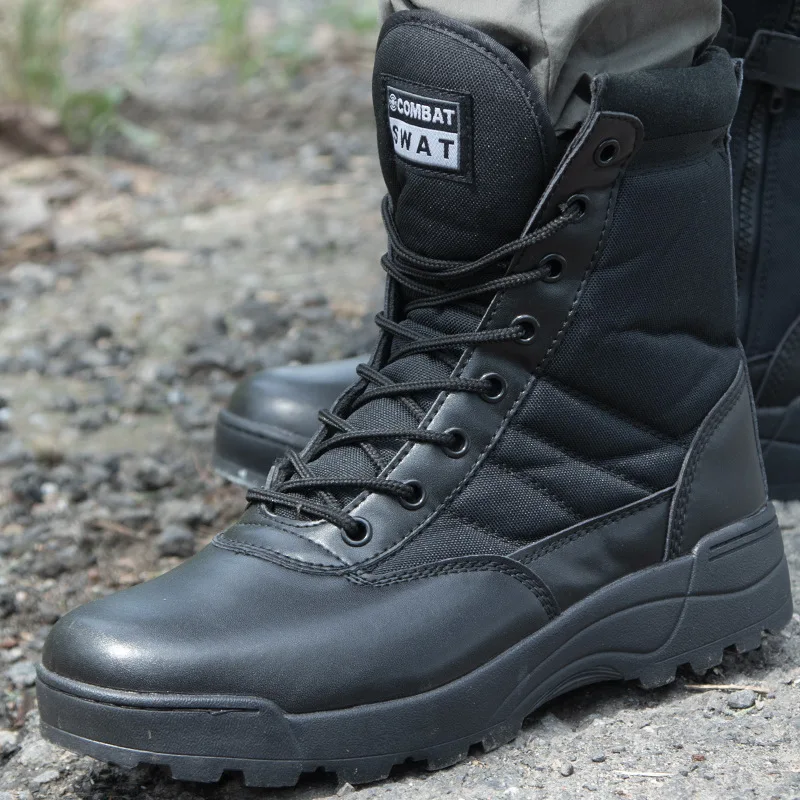 Os Homens Do Deserto Táticas Militares Botas De Mens De Trabalho De Segurança De Sapatos De Combate Do Exército Botas Militares Tacticos Zapatos Homens Sapatos Botas Feamle