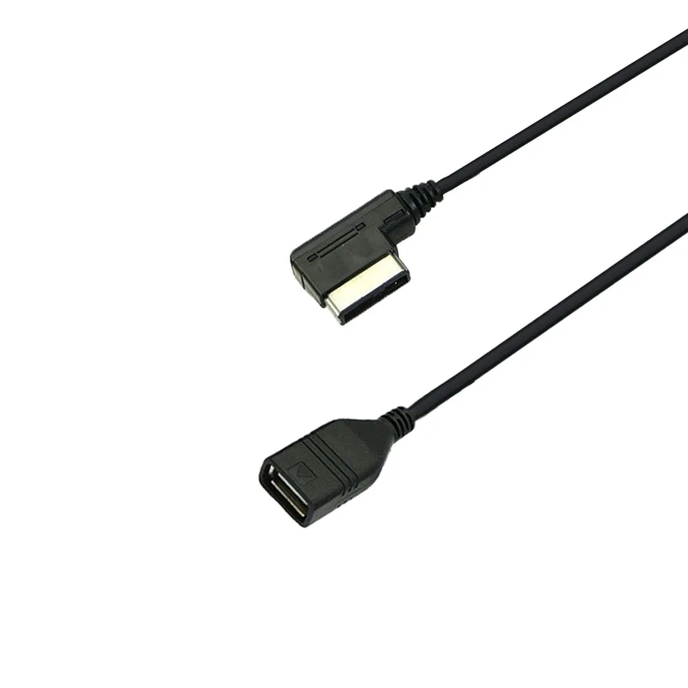 USB Cabo AUX Música MDI MMI AMI para USB Fêmea Interface de Áudio AUX Adaptador de Dados de Arame Para AUDI A3 A4 A4L A5 A6 A8 Q5