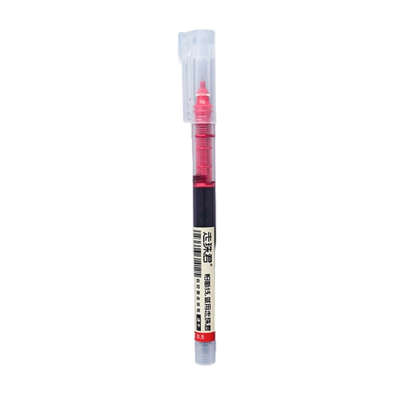 0,5 mm/0,38 mm, Rollerball Canetas Azul Preto Verde Vermelho Rosa Vermelho Roxo 1 Peça/6 PCS