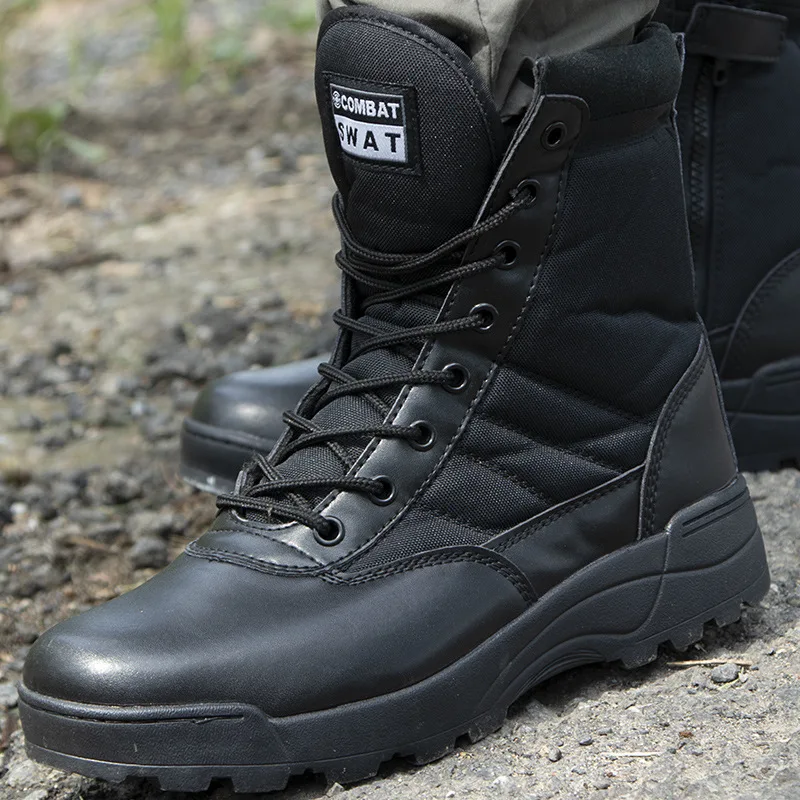 Os Homens Do Deserto Táticas Militares Botas De Mens De Trabalho De Segurança De Sapatos De Combate Do Exército Botas Militares Tacticos Zapatos Homens Sapatos Botas Feamle