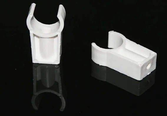 DN20,OD25mm do tubo da tubulação clip fixador para PPR tubulação de água superior do pé da base de dados de Plástico única U tubulação de água de instalar o Tubo de luta Titular