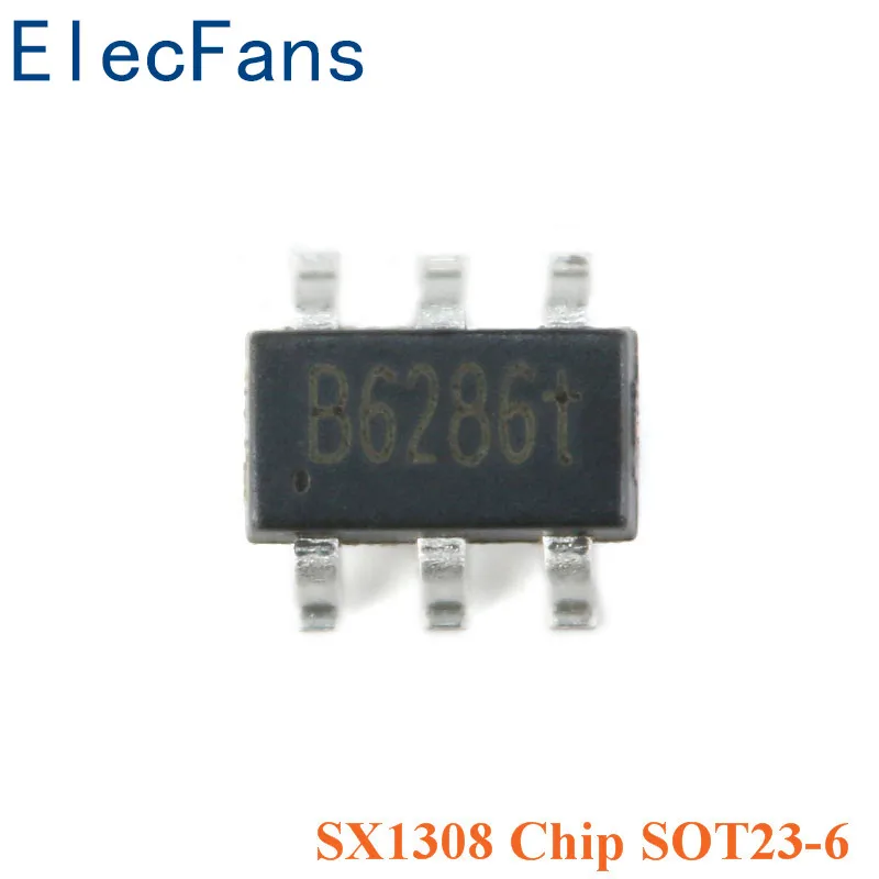 SX1308 SOT23-6 B628 2A 1308 Booster chip SMD original IC